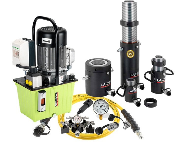 Kích 1 chiều 30 tấn 50 mm,kích thủy lực vòng hãm 30 tan 50 mm, STR Single acting lock nut cylinders 